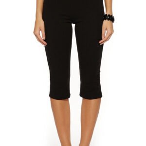 Black Jersey Capri Pants - PRE ORDER